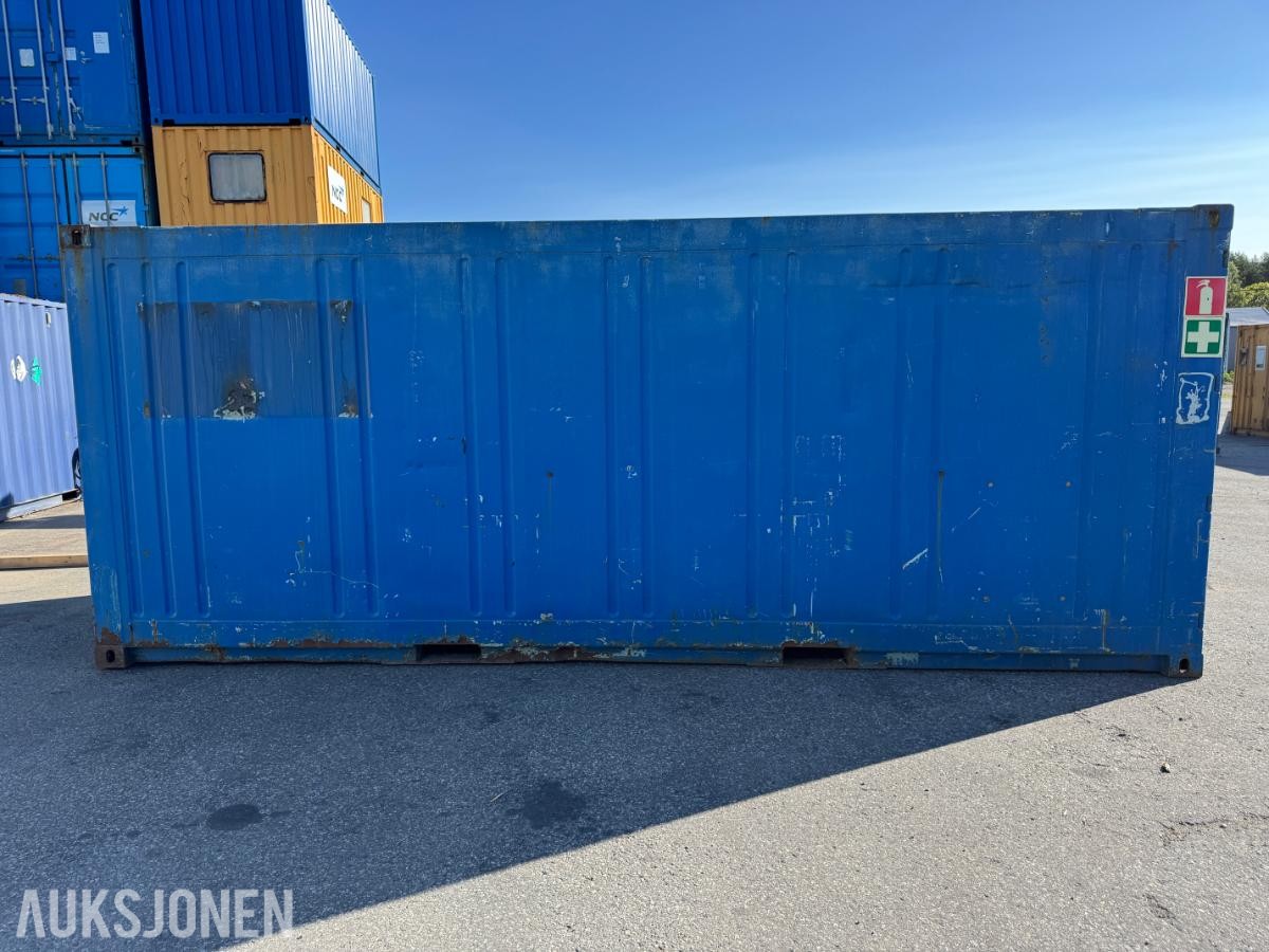 Verksted container 20 fot isolert med innhold ( 04 )
