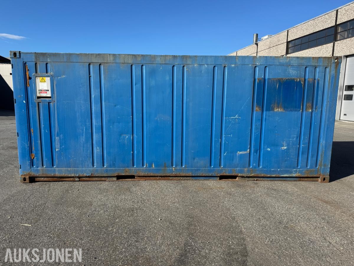 Verksted container 20 fot isolert med innhold ( 04 )