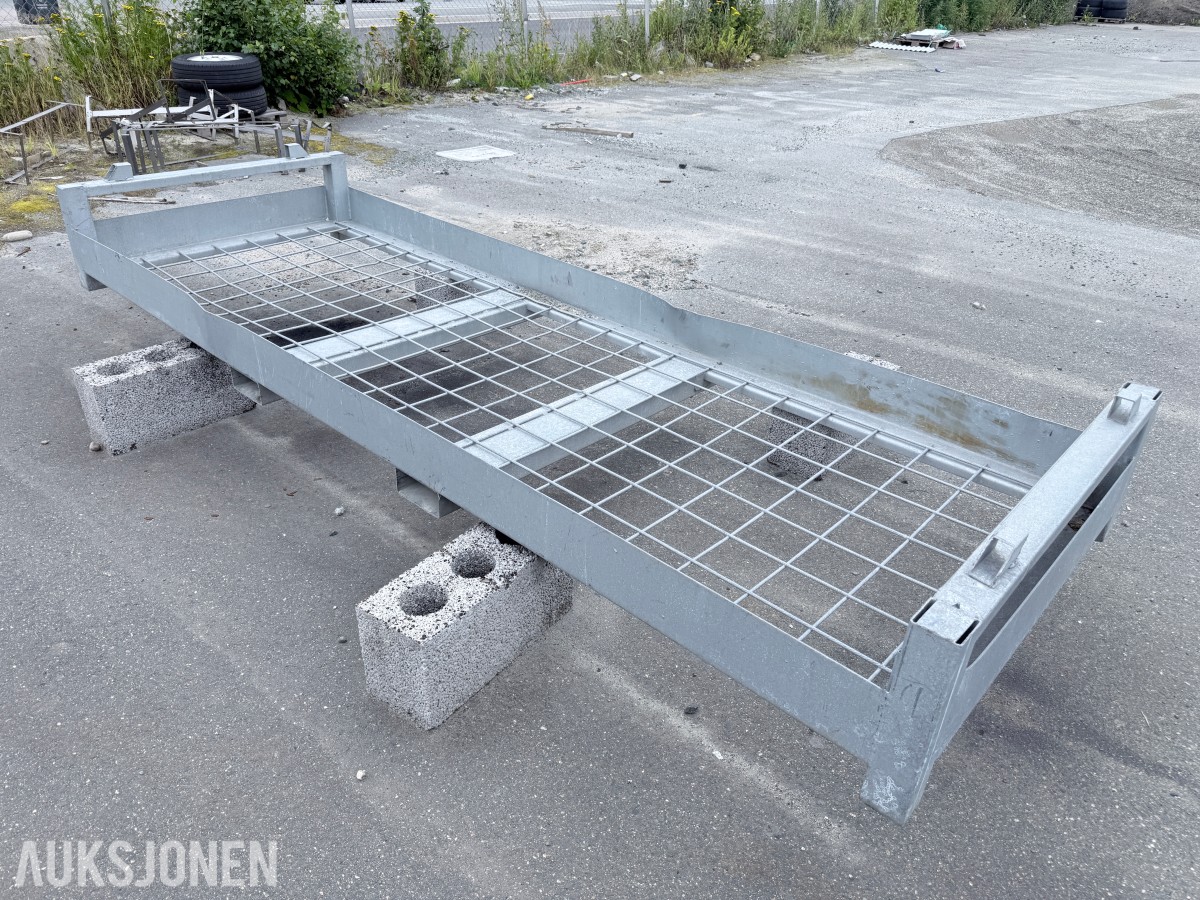 2 stk bareller til anleggsgjerder