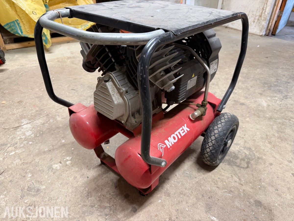 Motek kompressor m/ Esseve spikerepistoler