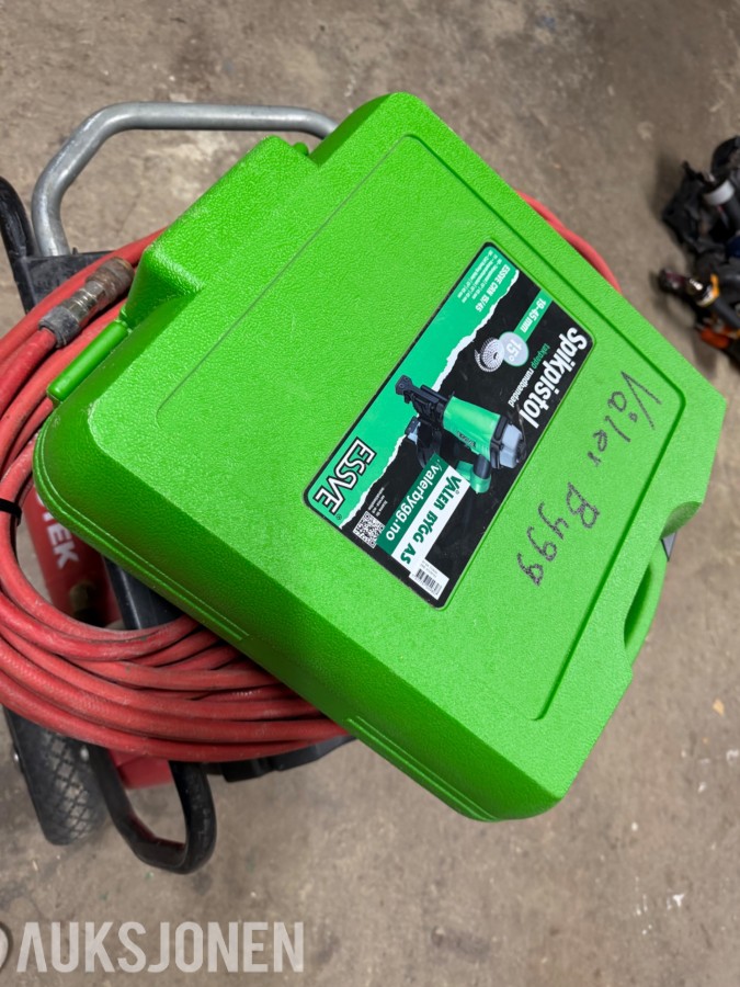 Motek kompressor m/ Esseve spikerepistoler