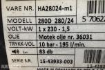 Motek kompressor m/ Esseve spikerepistoler