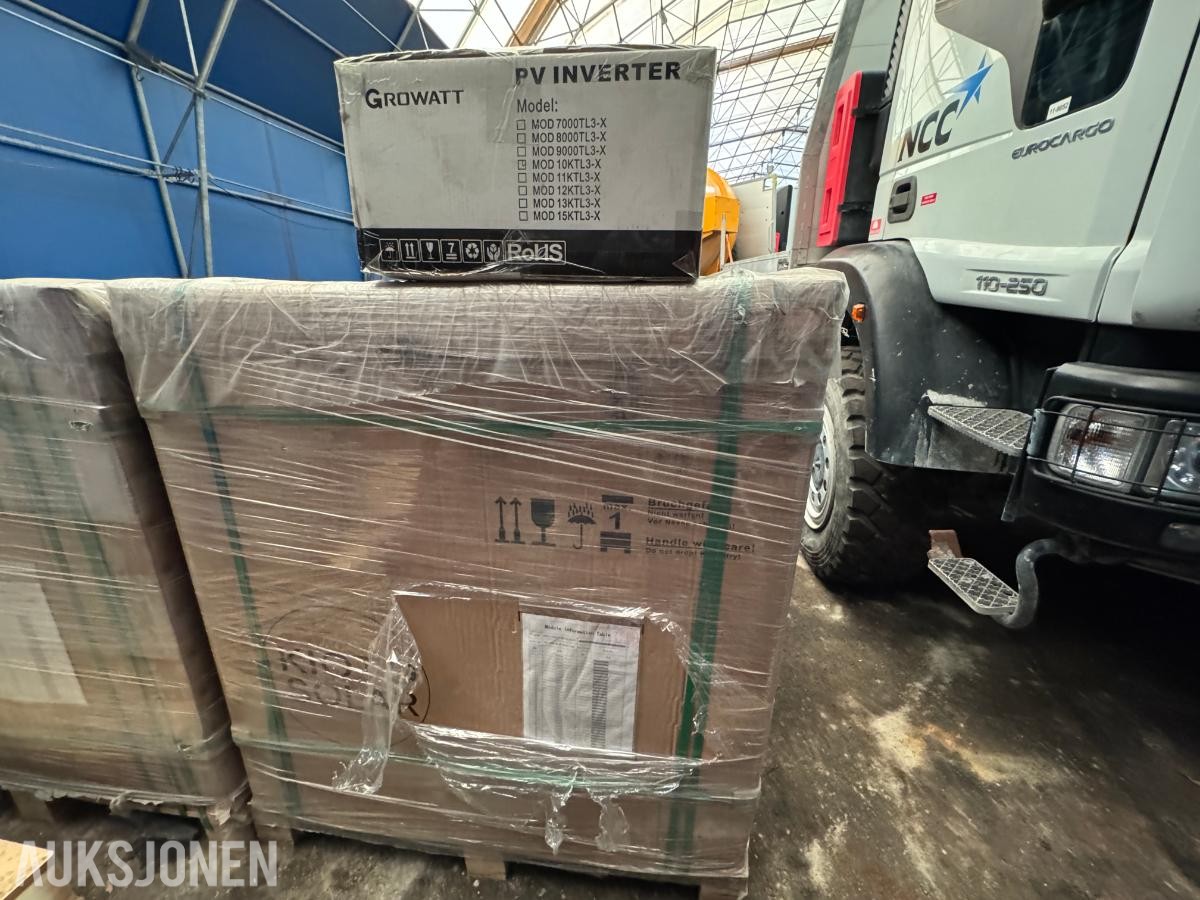 Kioto Solar solcellepaneler 31 stk med 1 stk inverter