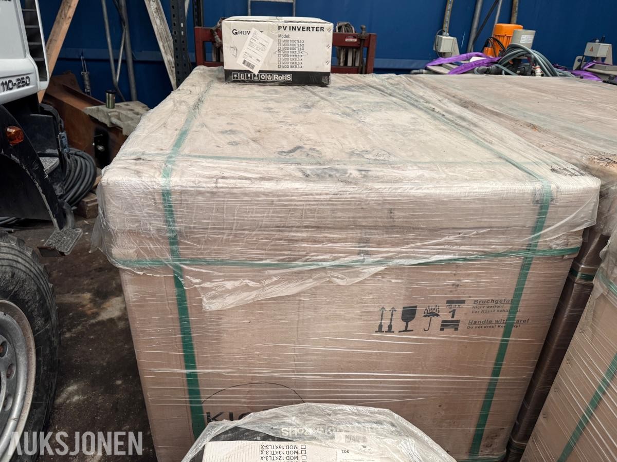 Kioto Solar solcellepaneler 31 stk med 1 stk inverter