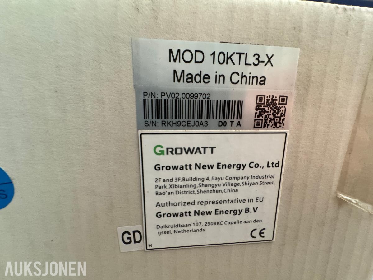 Kioto Solar solcellepaneler 31 stk med 1 stk inverter