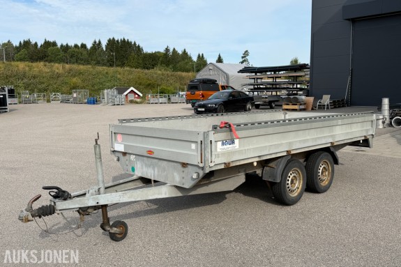 2014 Böckmann KF27 tandemakslet varehenger – 2700 kg – ca. 4,16 x 1,82 m
