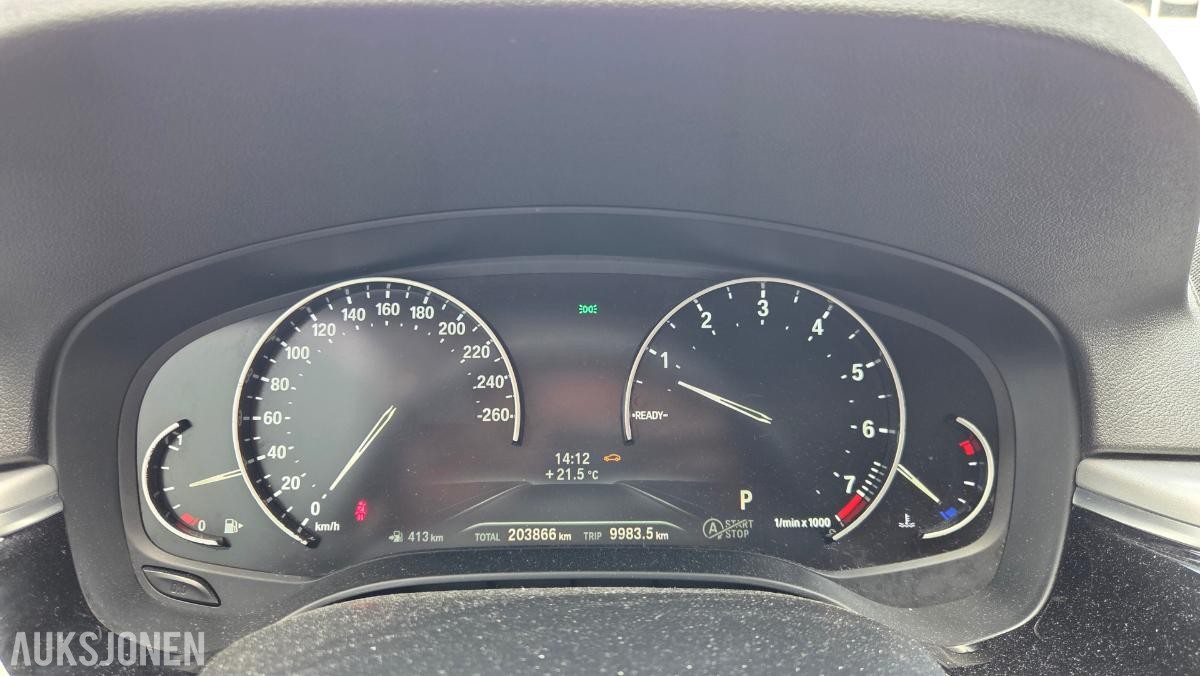 2017 BMW 5-serie, 520i Rep objekt , 203000km