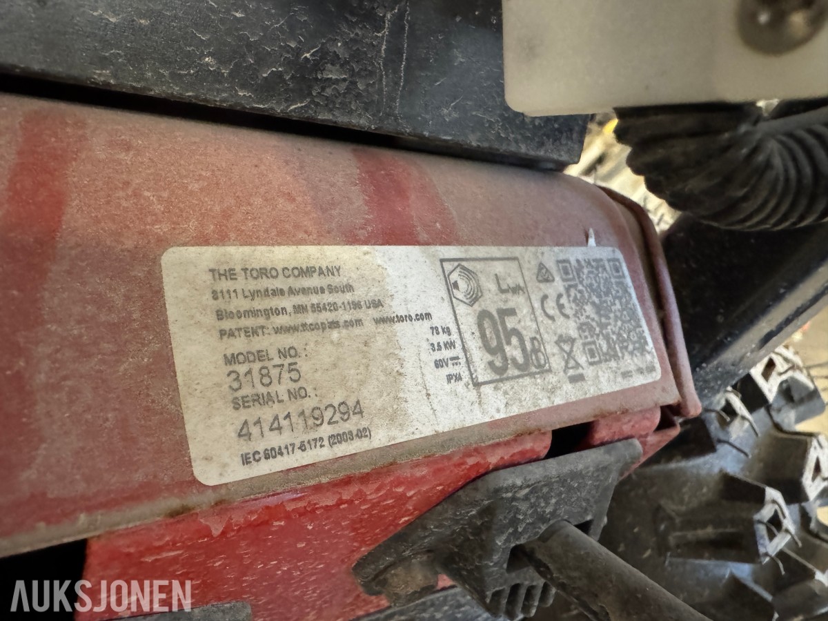 Toro Power Max e26 batteridrevet snøfreser