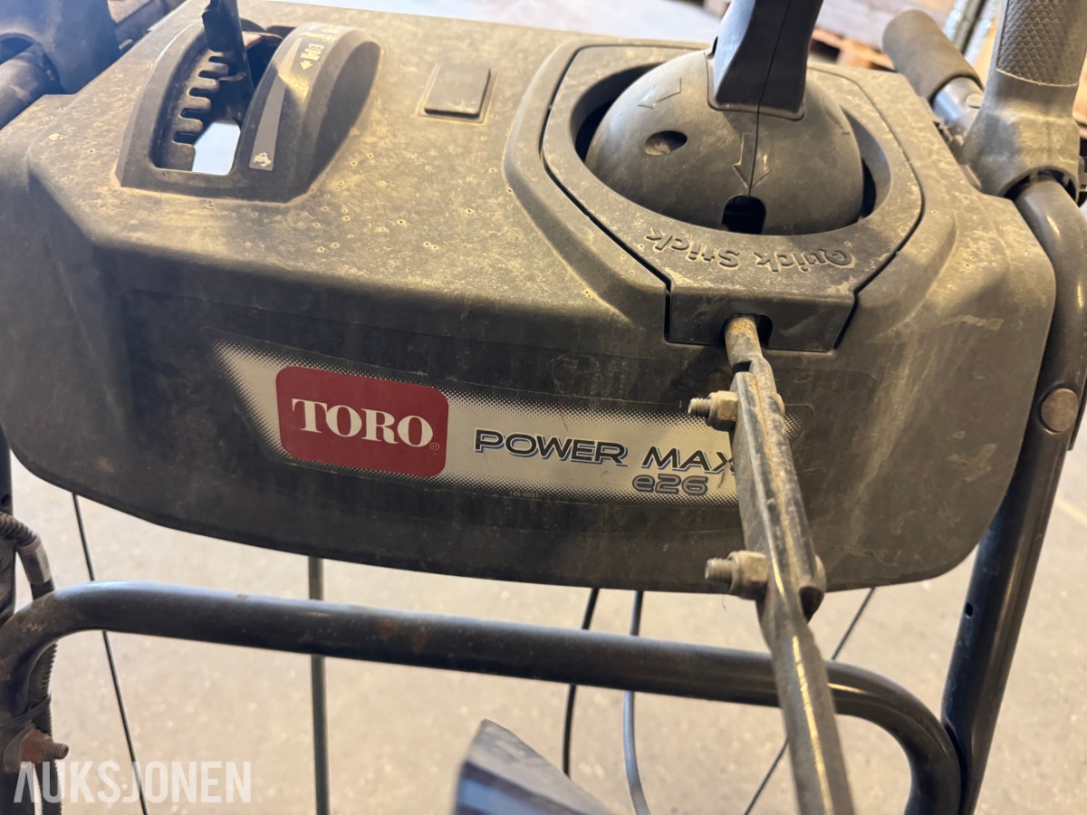 Toro Power Max e26 batteridrevet snøfreser