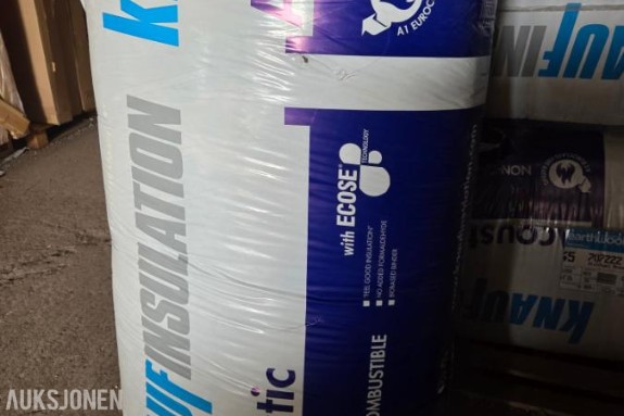 2024 knauf akustikk isolasjon 45 mm  15,25 m2 - ingen minstepris