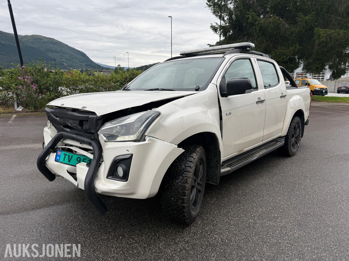 2019 Isuzu D-max 1,9 163hk 4x4 aut 4d - Rep.objekt