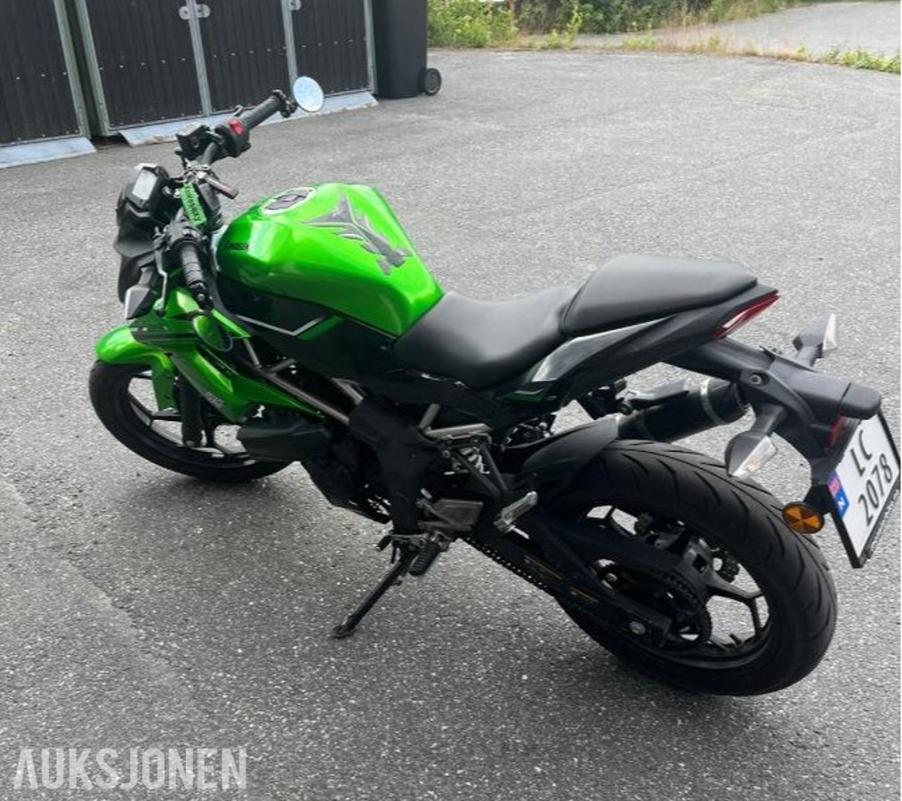 2021 Kawasaki Z 125 - LeoVince Eksos