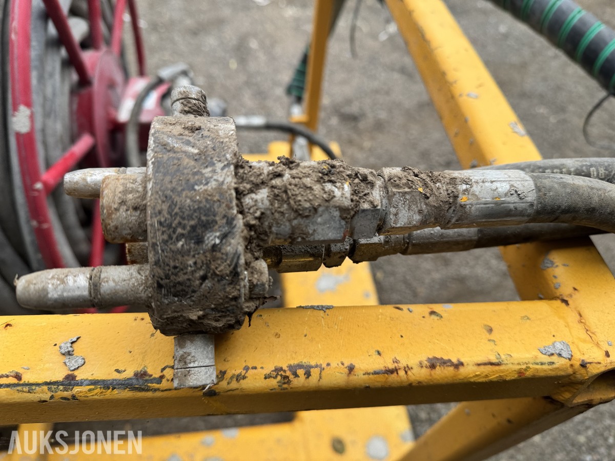 Hydraulisk slangetrommel til vann