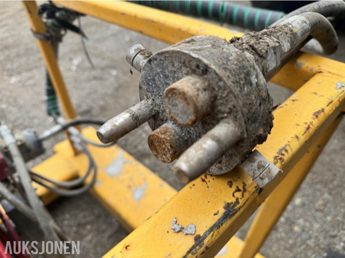 Hydraulisk slangetrommel til vann