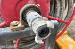 Hydraulisk slangetrommel til vann 
