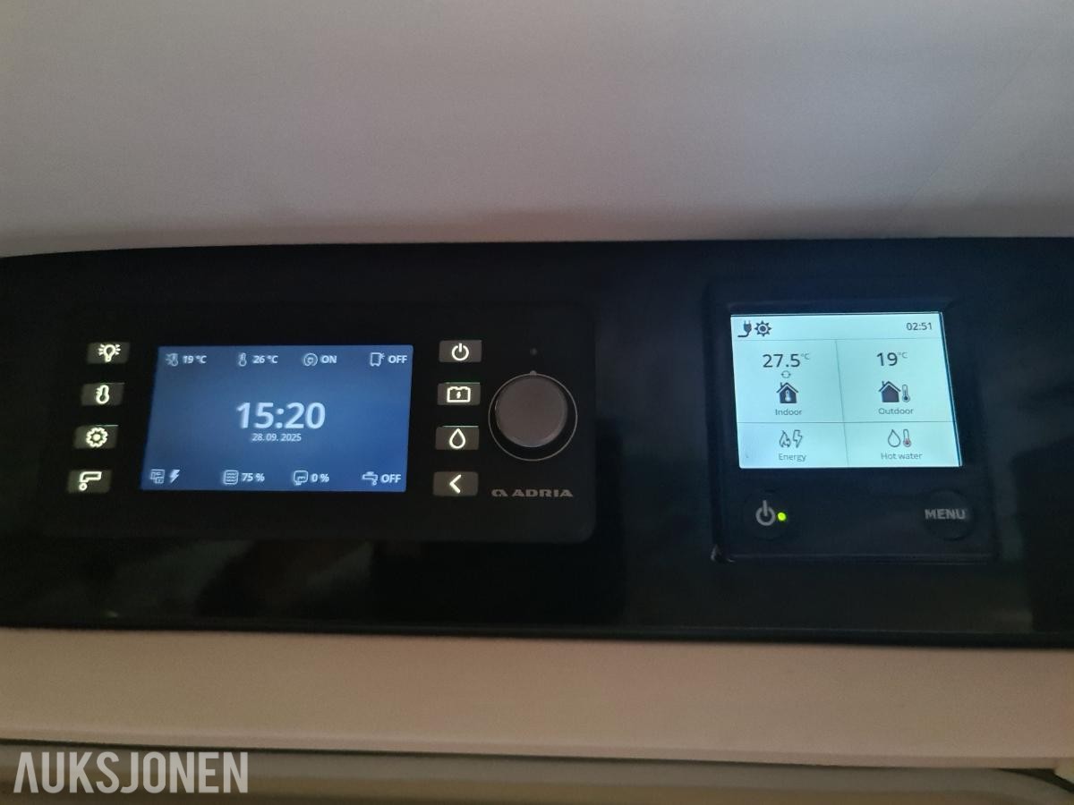 2022 Adria Adora 613 HT Campingvogn Alde, Markise, Sykkelstativ