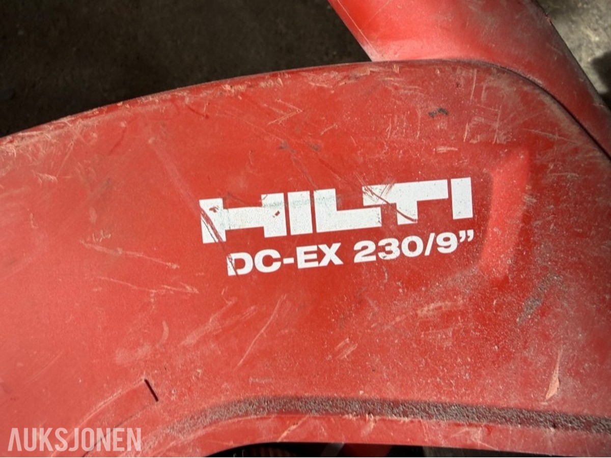 Hilti Vinkelsliper og betongborrmaskin