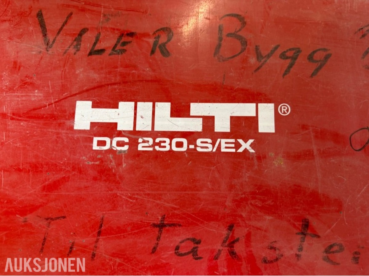 Hilti Vinkelsliper og betongborrmaskin