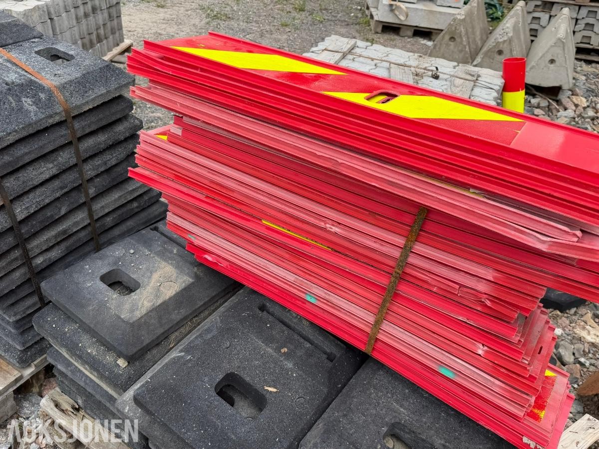 Sebraflex - Hindermarkering med refleksplater og gummiføtter