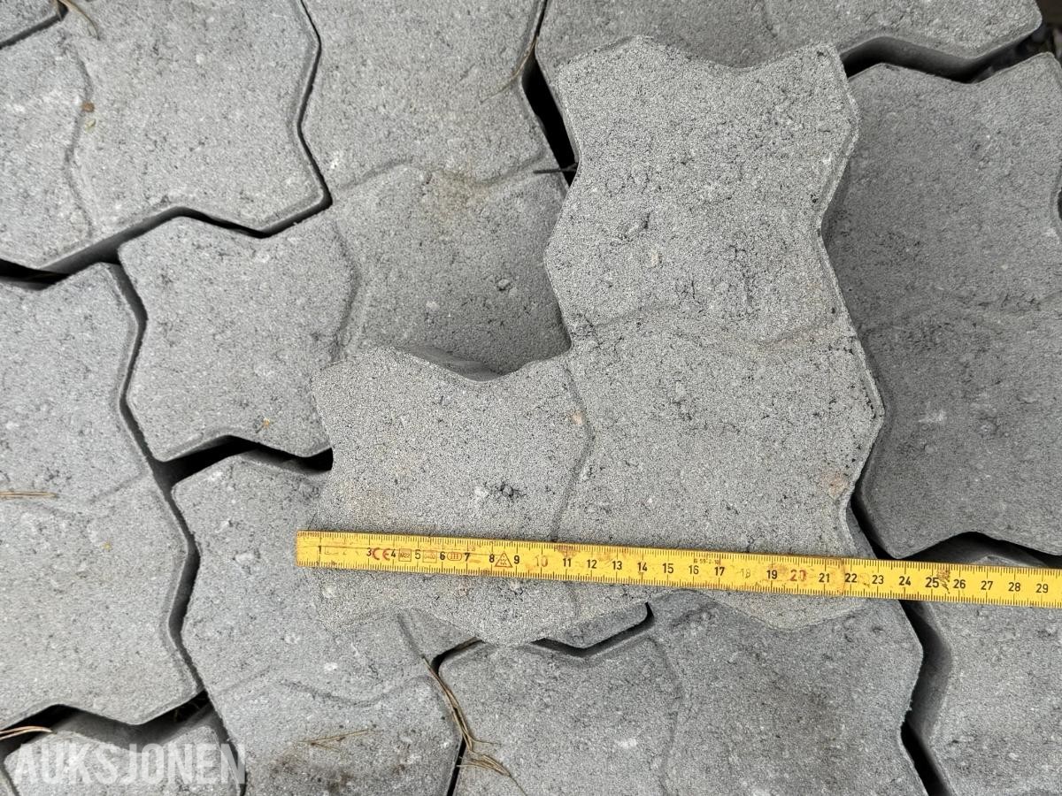 Permac Lock belegningsstein - ca. 390 stk