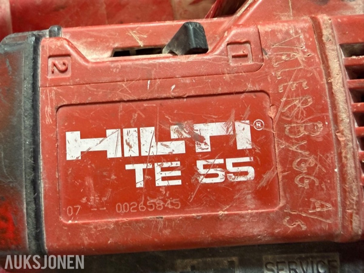 Hilti Vinkelsliper og Betongborrmaskin