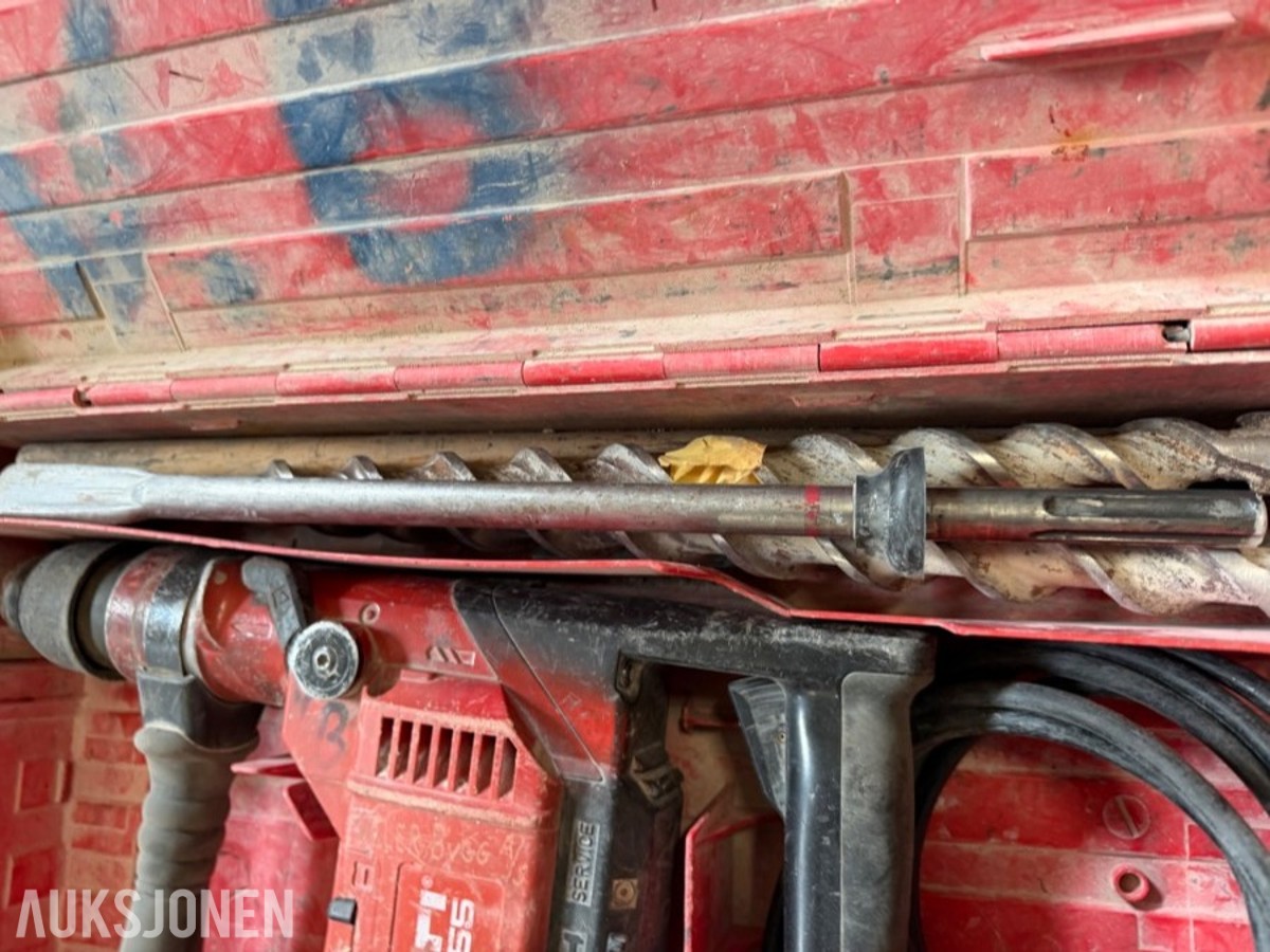 Hilti Vinkelsliper og Betongborrmaskin
