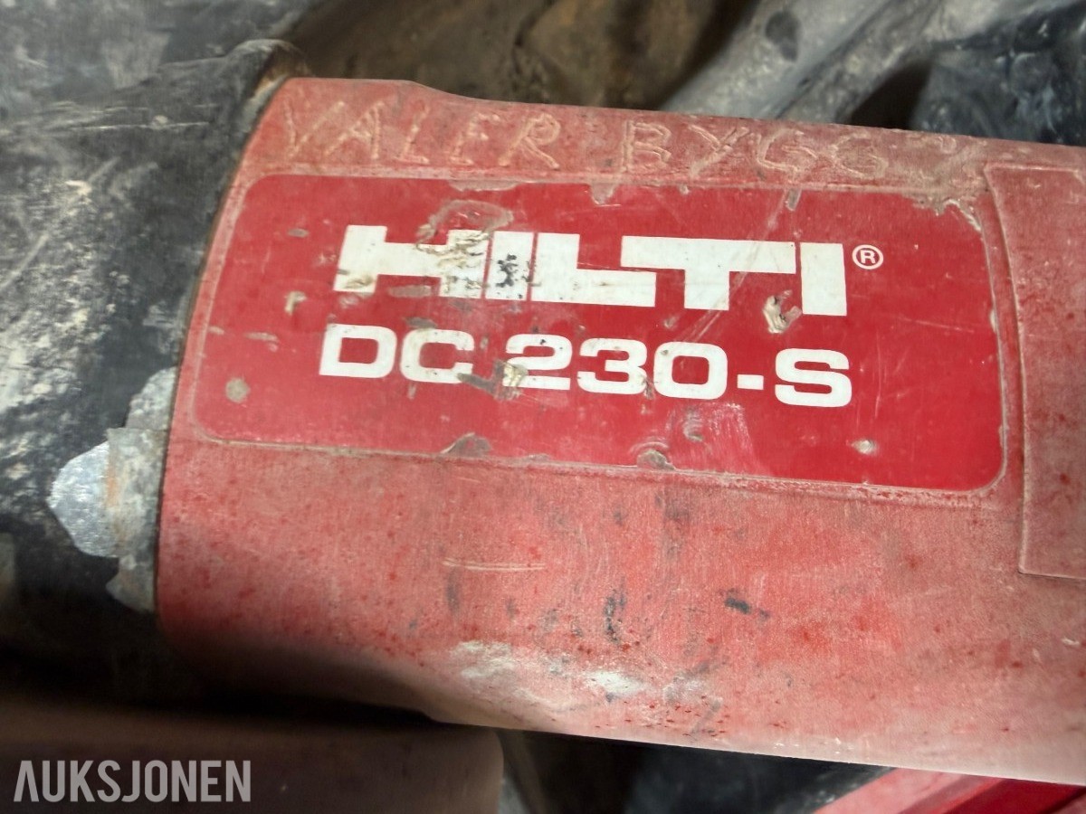Hilti Vinkelsliper og Betongborrmaskin