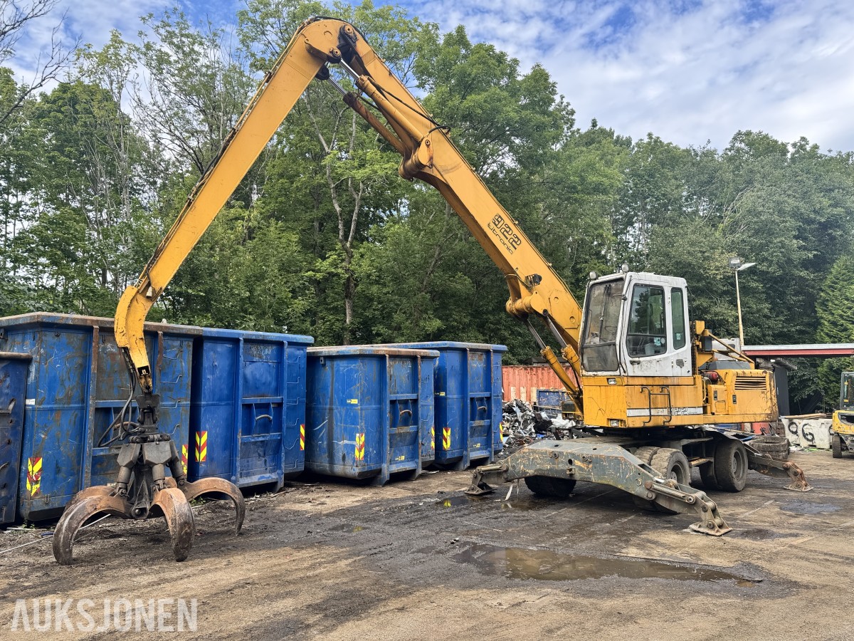 1996 Liebherr A922 Litronic hjulgraver materialhåndteringsmaskin