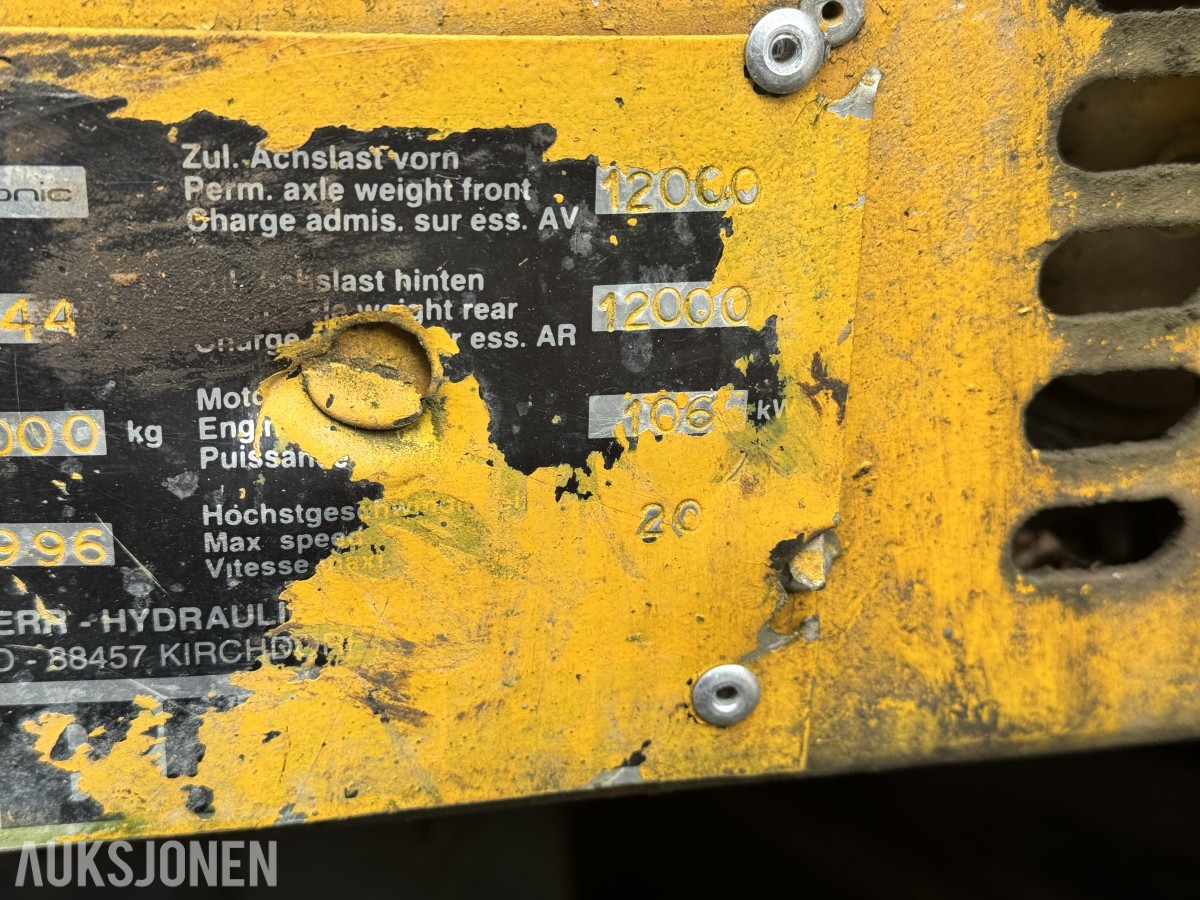 1996 Liebherr A922 Litronic hjulgraver materialhåndteringsmaskin