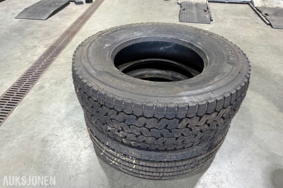 Michelin X Multi D 285/70 R19.5 - 2 stk lastebildekk - lastindeks 146/144L 