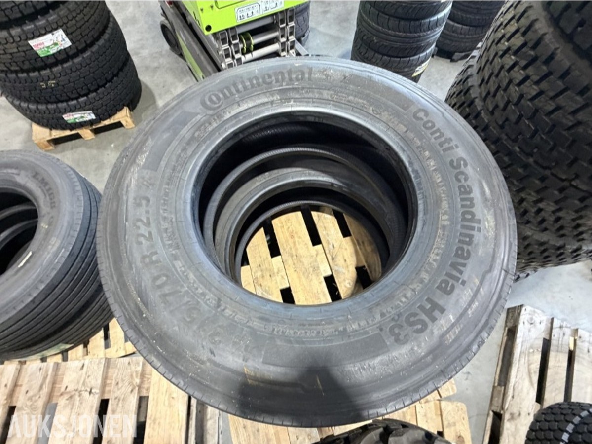 4 stk Continental Conti Scandinavia 315/70 R22.5 M+S