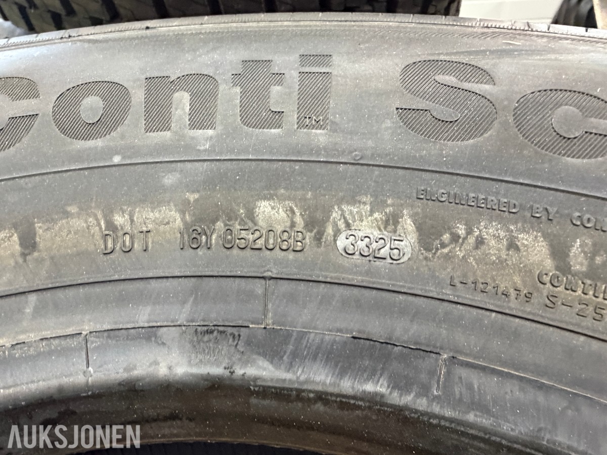 4 stk Continental Conti Scandinavia 315/70 R22.5 M+S