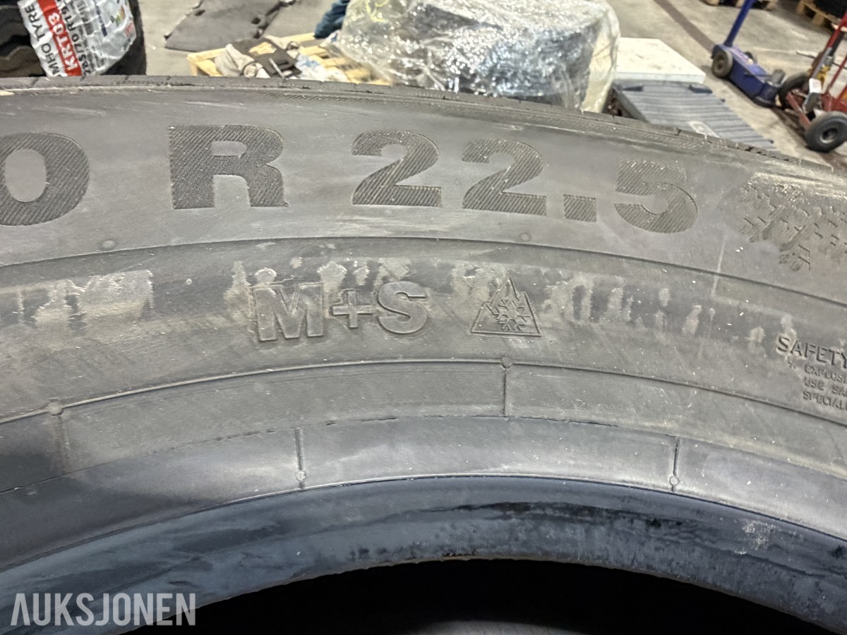 4 stk Continental Conti Scandinavia 315/70 R22.5 M+S