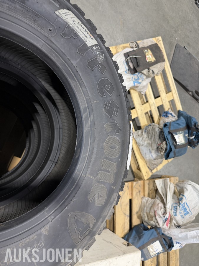 Scandekk K817 225/75R17.5 129/127M - 4 stk regummierte vinterdekk
