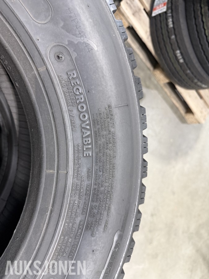 Scandekk K817 225/75R17.5 129/127M - 4 stk regummierte vinterdekk