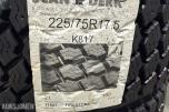 Scandekk K817 225/75R17.5 129/127M - 4 stk regummierte vinterdekk