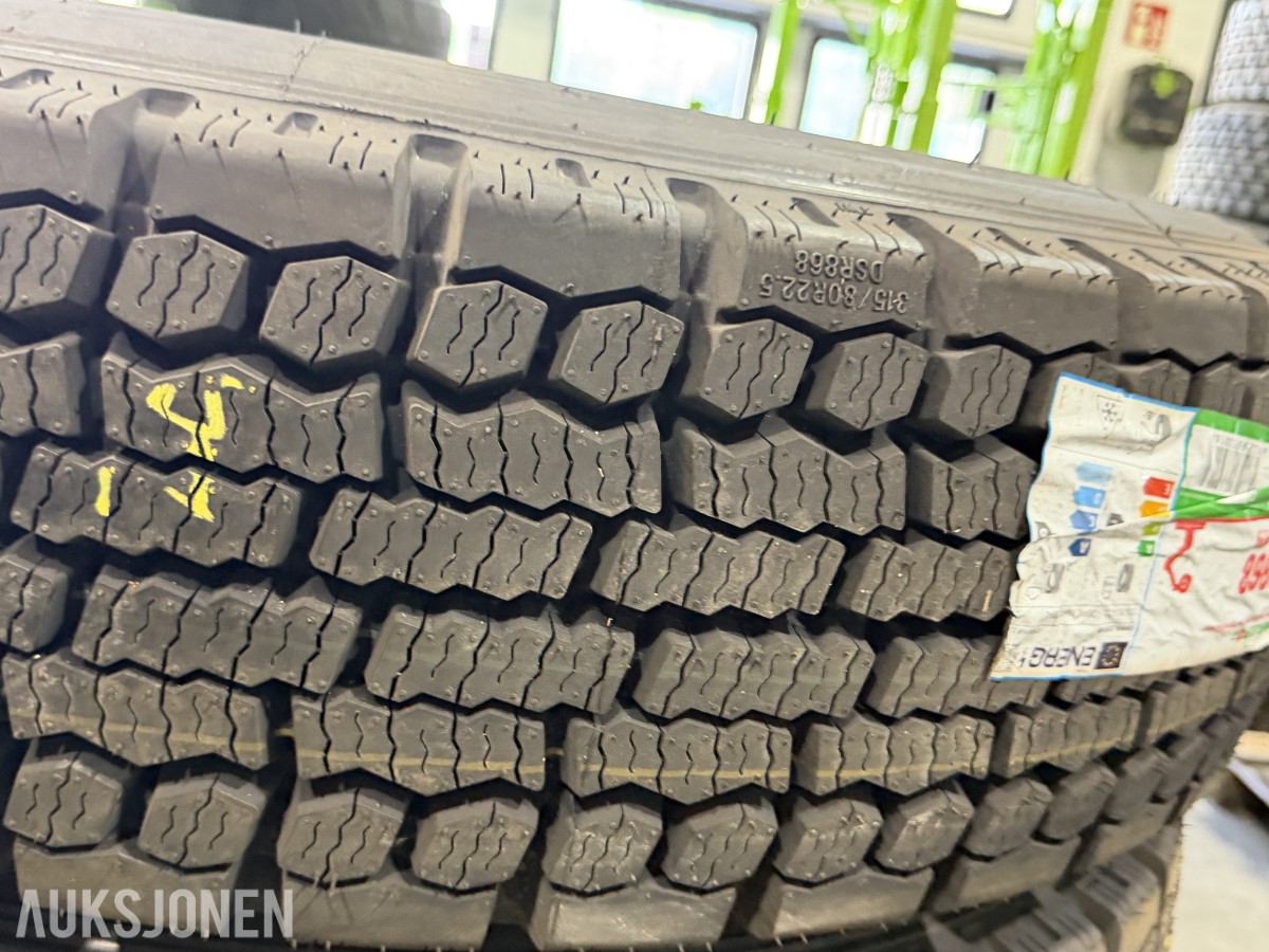 Doublestar DSR868 315/80R22.5 20PR 156/150L - 4 stk drivdekk