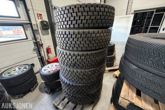 Double Coin RSD1 315/70R22.5 154/150L - 6 stk drivdekk - Studless snow