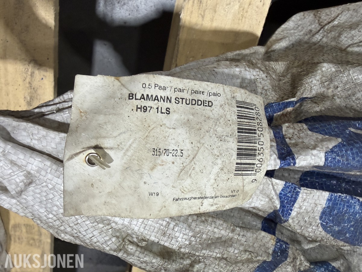Parti snøkjettinger – Blåmann / Flom Kjetting