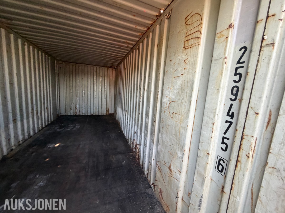 20-fots fraktcontainer / lagercontainer - 24.000 kg