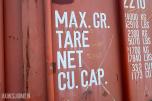 20-fots fraktcontainer / lagercontainer - 24.000 kg