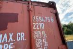20-fots fraktcontainer / lagercontainer - 24.000 kg