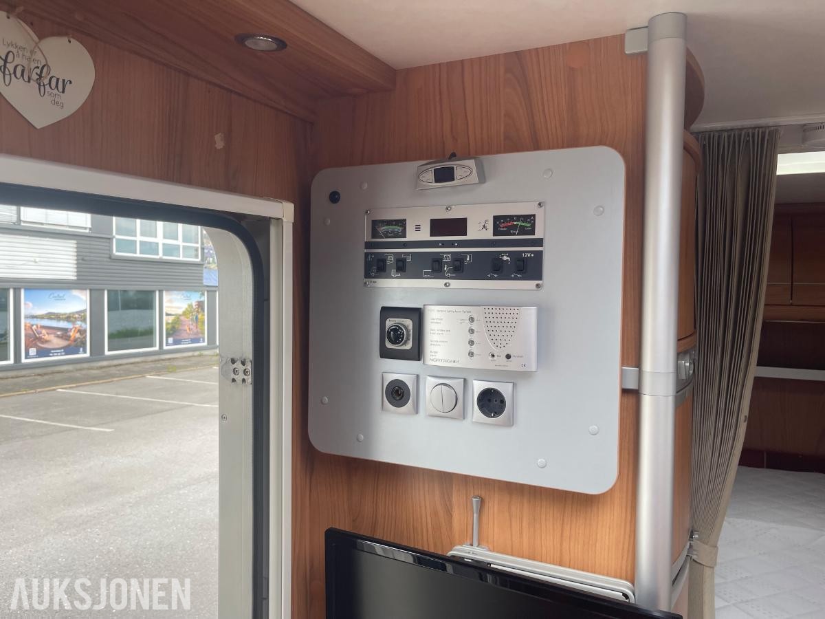 2009 Bürstner Campingbil Ryggekamera Hengerfeste Sykkelstativ