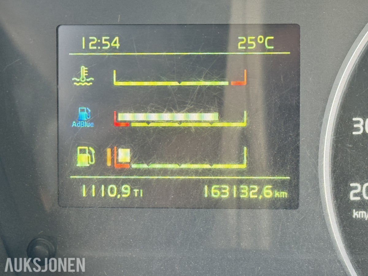 2017 Volvo FMX 540 8X4 - 163 133km