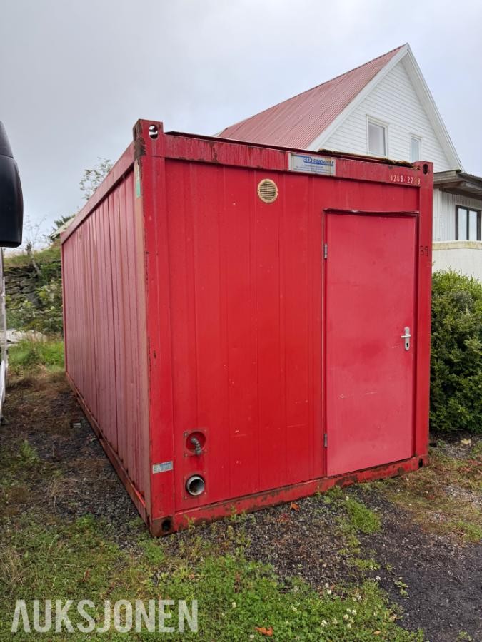 2009 Containex Brakke container med wc/dusj/minikjøkken