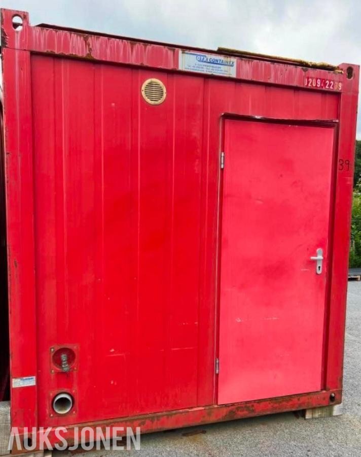 2009 Containex Brakke container med wc/dusj/minikjøkken