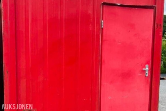 2009 Containex Brakke container med wc/dusj/minikjøkken