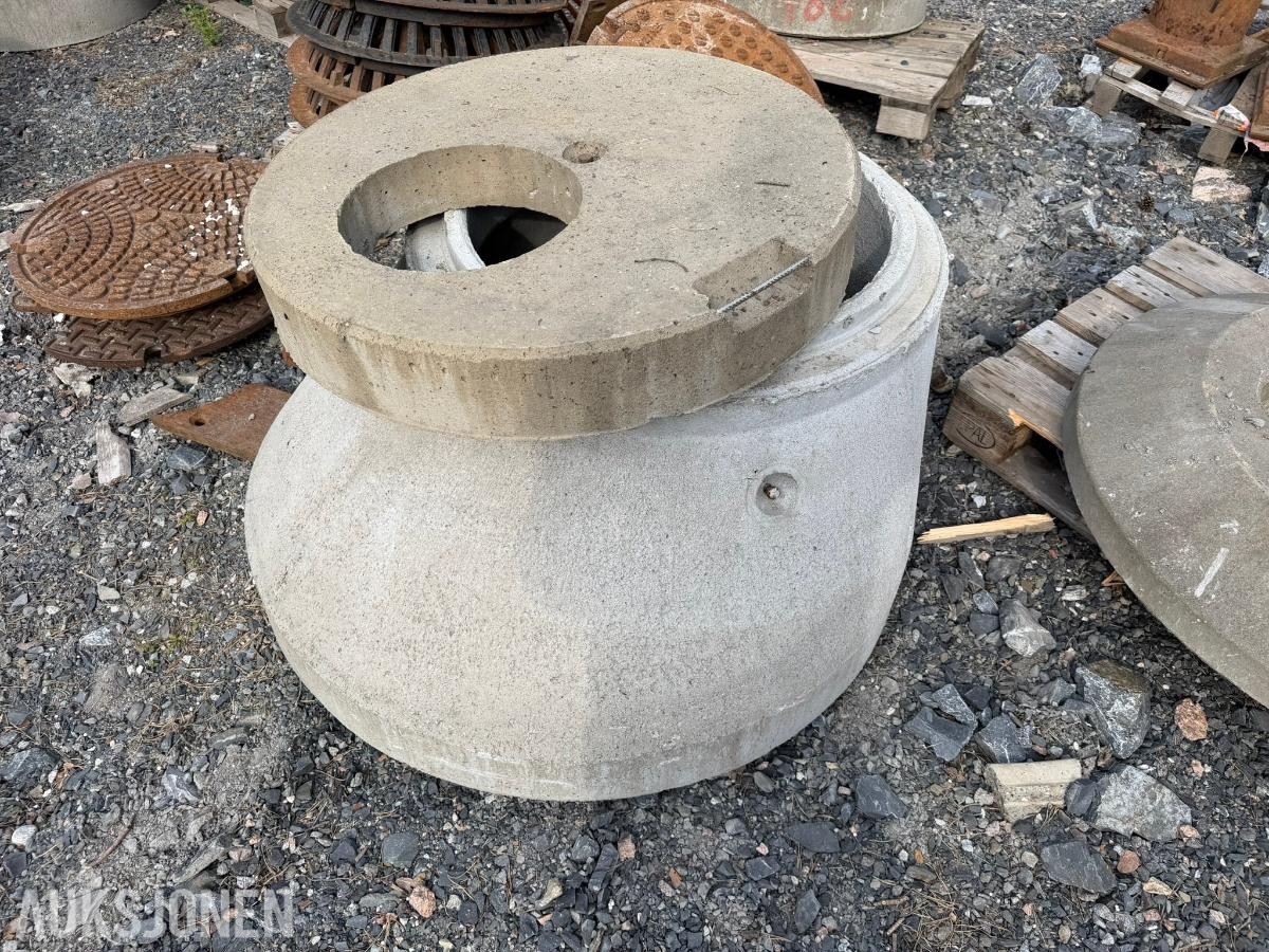 Betongringer og overgangsringer - flere typer og størrelser