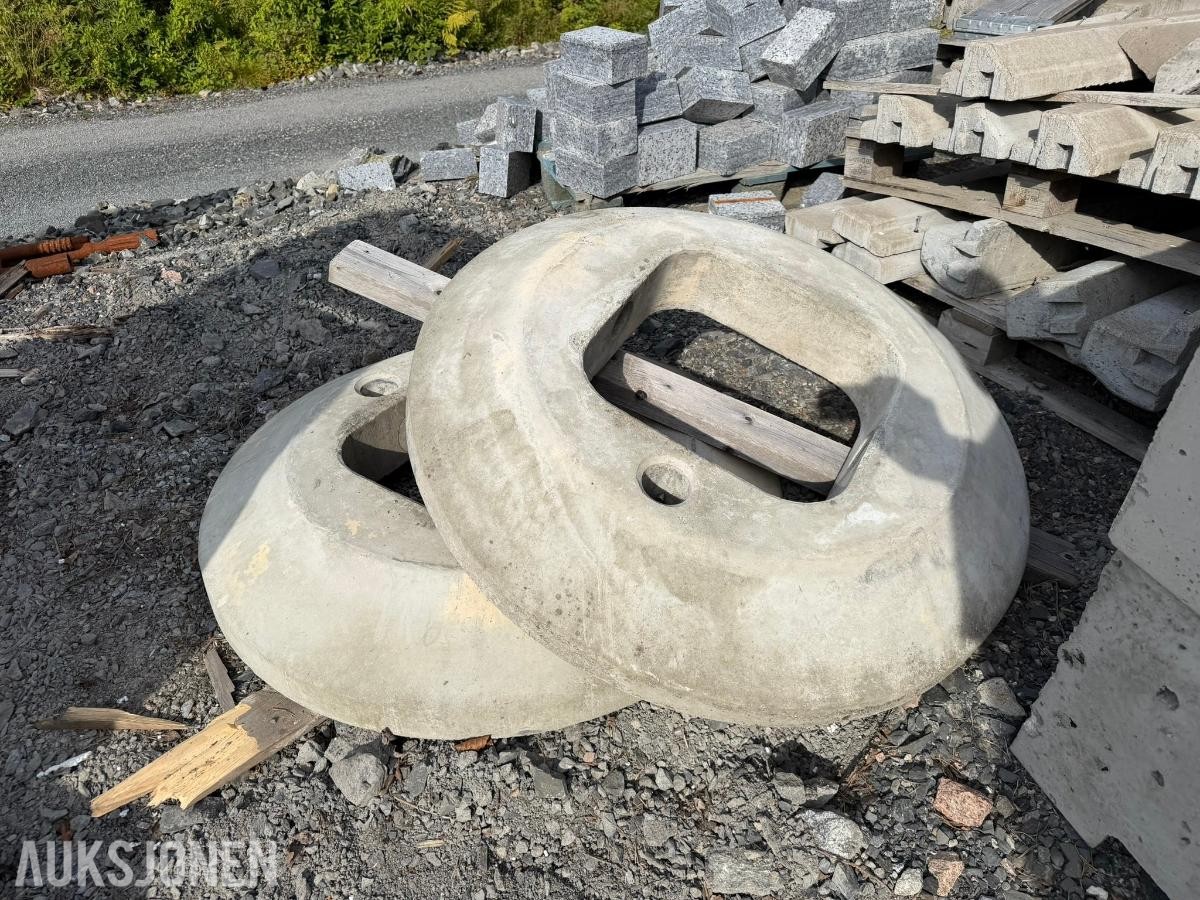 Betongringer og overgangsringer - flere typer og størrelser