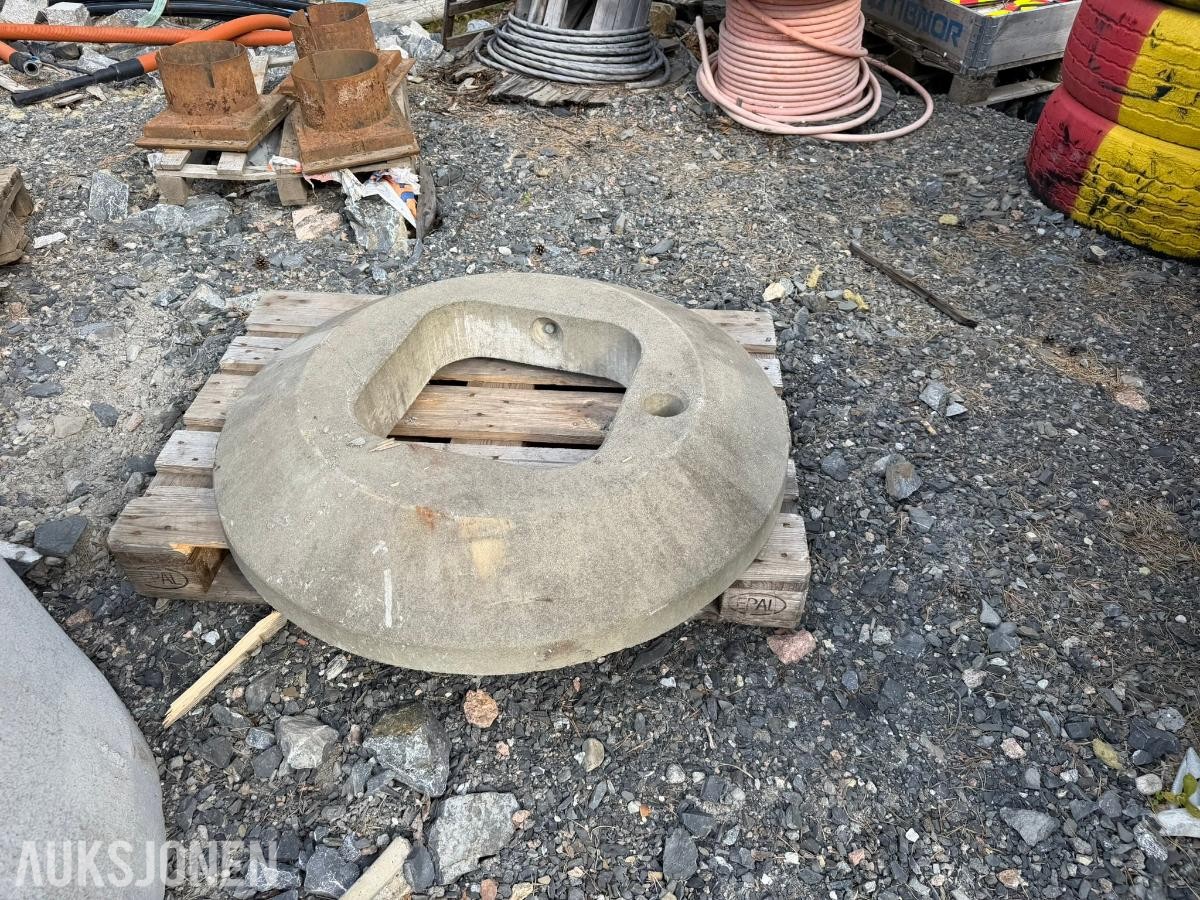 Betongringer og overgangsringer - flere typer og størrelser